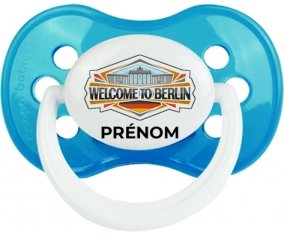 Welcome to Berlin avec prénom Sucete Anatomique Cyan classique