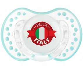 Made in Italie design 1 Sucette LOVI Dynamic Retro-blanc-lagon classique
