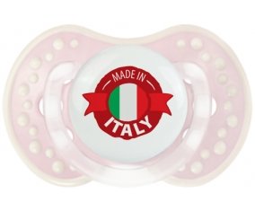 Made in Italie design 1 Sucette LOVI Dynamic Retro-rose-tendre classique