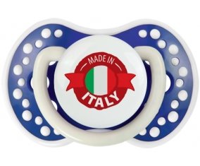 Made in Italie design 1 Sucette LOVI Dynamic Bleu-marine phosphorescente