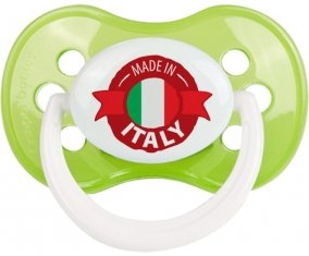 Made in Italie design 1 Tétine Anatomique Vert classique