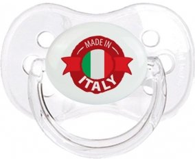Made in Italie design 1 Sucette Cerise Transparent classique
