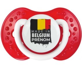 Made in Belgium design 1 Sucete LOVI Dynamic Blanc-rouge classique