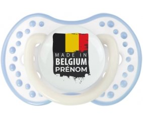 Made in Belgium design 1 Sucete LOVI Dynamic Blanc-cyan classique