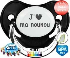 Coeur j'aime ma nounou: Sucette Physiologique-su7.fr