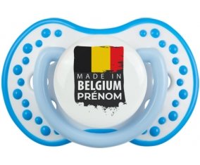 Made in Belgium design 1 Sucete LOVI Dynamic Blanc-bleu phosphorescente