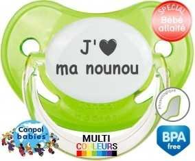 Coeur j'aime ma nounou: Sucette Physiologique-su7.fr
