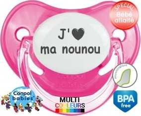 Coeur j'aime ma nounou: Sucette Physiologique-su7.fr