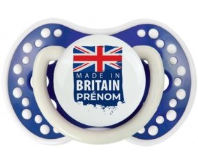 Made in Britain design 1 Tétine LOVI Dynamic Bleu-marine phosphorescente