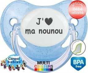 Coeur j'aime ma nounou: Sucette Physiologique-su7.fr