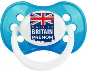 Made in Britain design 1 Sucette Anatomique Cyan classique