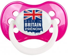 Made in Britain design 1 Sucette Anatomique Rose foncé classique