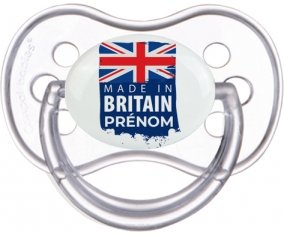 Made in Britain design 1 Sucette Anatomique Transparente classique