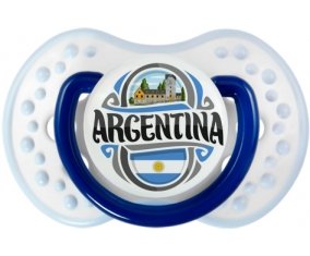 Flag Argentina Sucette LOVI Dynamic Marine-blanc-bleu classique