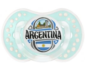 Flag Argentina Sucette LOVI Dynamic Retro-turquoise-lagon classique