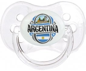 Flag Argentina Sucette Cerise Transparent classique