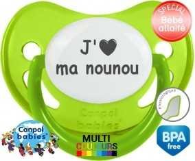 Coeur j'aime ma nounou: Sucette Physiologique-su7.fr