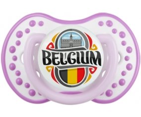 Flag Belgium Sucete LOVI Dynamic Blanc-mauve classique