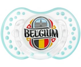 Flag Belgium Sucete LOVI Dynamic Retro-blanc-lagon classique