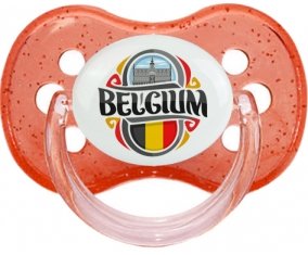 Flag Belgium Sucete Cerise Rouge à paillette