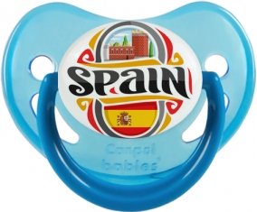 Flag Spain Sucete Physiologique Bleue phosphorescente