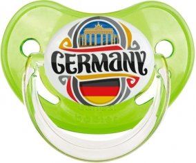 Flag Germany Sucette Physiologique Vert classique