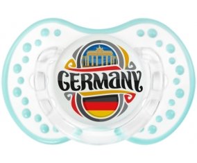 Flag Germany Sucette LOVI Dynamic Retro-blanc-lagon classique