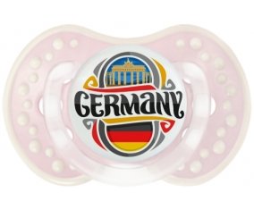 Flag Germany Sucette LOVI Dynamic Retro-rose-tendre classique
