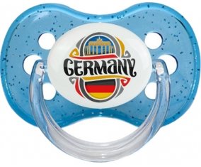 Flag Germany : Sucette Cerise personnalisée