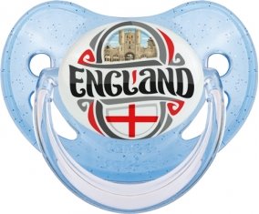 Flag England Sucete Physiologique Bleue à paillette