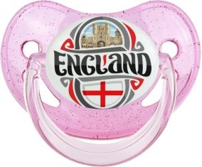Flag England Sucete Physiologique Rose à paillette