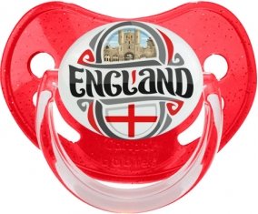 Flag England Sucete Physiologique Rouge à paillette