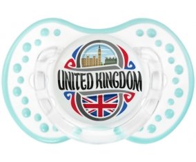 Flag United Kingdom Sucette LOVI Dynamic Retro-blanc-lagon classique