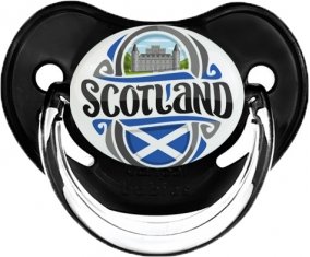 Flag Scotland Tétine Physiologique Noir classique