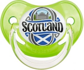 Flag Scotland Tétine Physiologique Vert classique