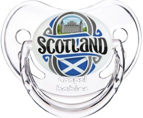 Flag Scotland Tétine Physiologique Transparent classique