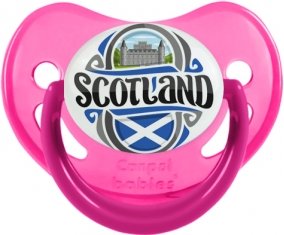 Flag Scotland Tétine Physiologique Rose phosphorescente