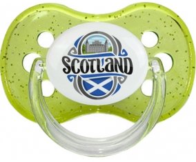 Flag Scotland Sucete Cerise Vert à paillette