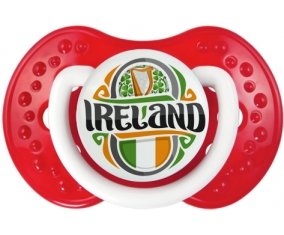 Flag Ireland Tétine LOVI Dynamic Blanc-rouge classique