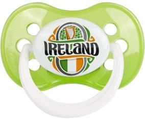 Flag Ireland Sucette Anatomique Vert classique