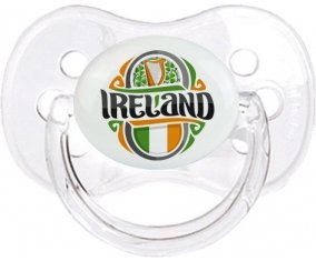 Flag Ireland Sucette Cerise Transparent classique