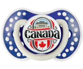 Flag Canada Sucette LOVI Dynamic Bleu-marine phosphorescente