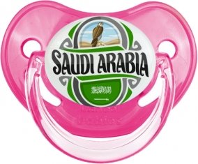 Flag Saudi Arabia Sucette Physiologique Rose classique