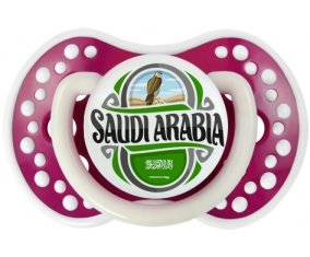 Flag Saudi Arabia Sucette LOVI Dynamic Fuchsia phosphorescente