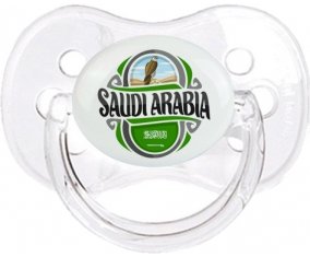 Flag Saudi Arabia Tétine Cerise Transparent classique