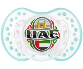 Flag UAE Sucete LOVI Dynamic Retro-blanc-lagon classique