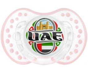 Flag UAE Sucete LOVI Dynamic Retro-blanc-rose-tendre classique