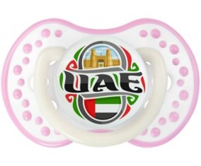 Flag UAE Sucete LOVI Dynamic Blanc-rose phosphorescente