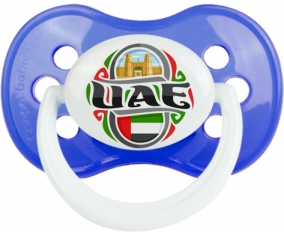 Flag UAE Sucete Anatomique Bleu classique