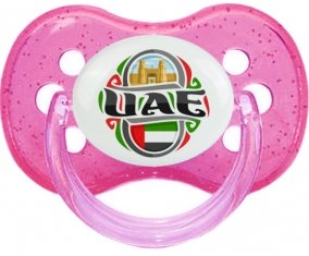 Flag UAE Sucete Cerise Rose à paillette